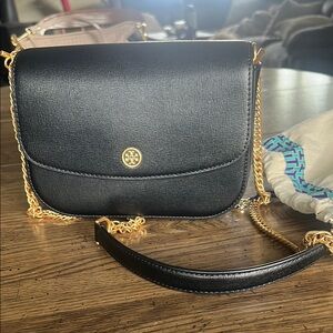 Tory Birch- Black Robinson Bag